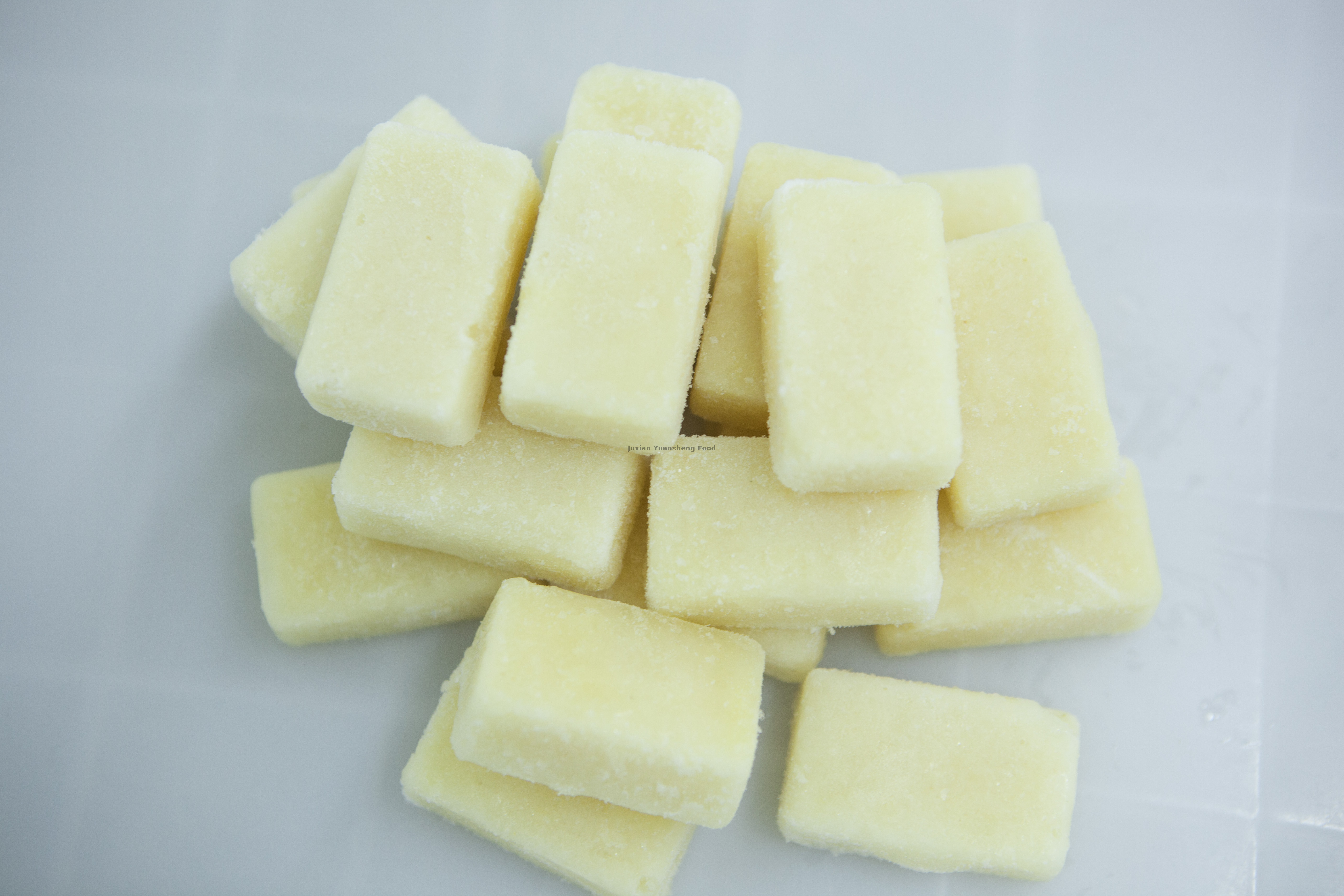 100% świeżego mrożonego puree z czosnku w granulkach